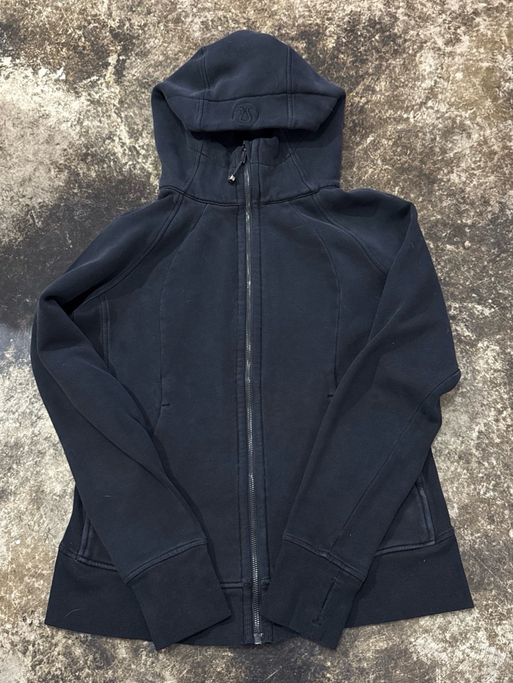 lululemon athletica Women's Black Scuba Full Zip Jacket
